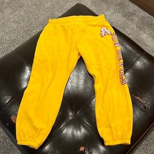 Arizona state pink capri sweats